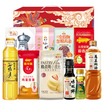 金龙鱼 粮油套装 龙腾凤舞C款 2900g+1620ml