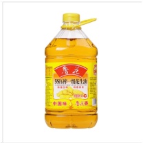鲁花 5S压榨一级花生油 4L