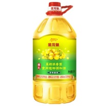 金龙鱼 臻选菜籽浓香型 食用植物调和油 5L/桶 (非转基因)
