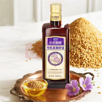 贝蒂斯 BETIS 特级初榨橄榄油+有机亚麻油礼盒 500ml*2