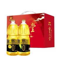 金龙鱼 阳光零反式脂肪压榨食用油套装 金玉满堂 1.5L+1.5L