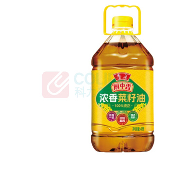 鲁花 厨中香浓香菜籽油 4L