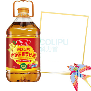 鲁花 香味经典小榨浓香菜籽油 5L