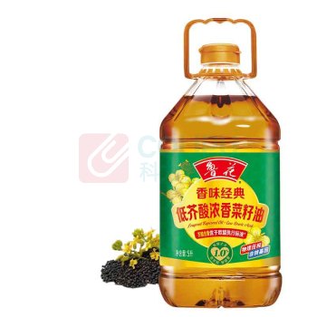 鲁花 香味经典低芥酸浓香菜籽油 5L
