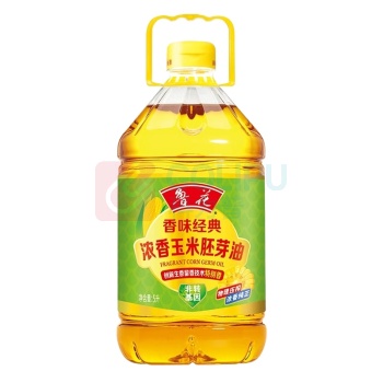 鲁花 香味经典浓香玉米胚芽油 5L