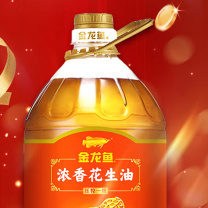 金龙鱼 压榨一级浓香花生油 4L/桶