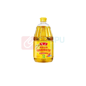 鲁花 香味经典5S压榨浓香花生油 1.8L/桶