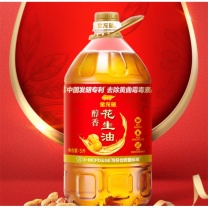 金龙鱼 压榨一级醇香花生油 5L/桶