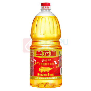 金龙鱼 黄金比例食用调和油 1.8L/桶 6桶/箱 (转基因)