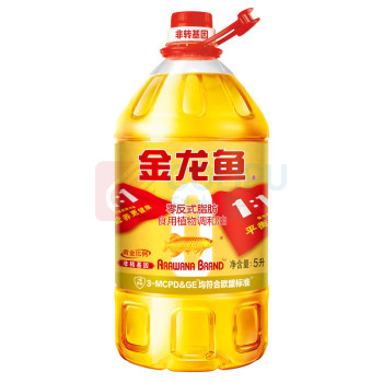 金龙鱼 黄金比例零反式脂肪食用植物调和油 5L/桶 4桶/箱 (非转基因)