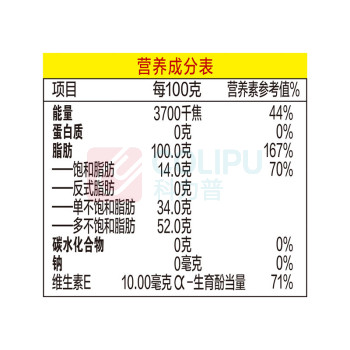 金龙鱼 黄金比例零反式脂肪食用植物调和油 5L/桶 4桶/箱 (非转基因)