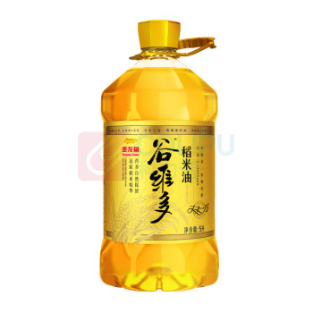 金龙鱼 双一万谷维多稻米油 5L/桶 4桶/箱