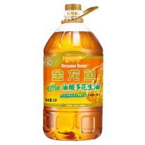 金龙鱼 压榨一级特香油酸多花生油 5L/桶 4桶/箱