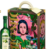 欧丽薇兰 Olivoila 特级初榨橄榄油简装套装 750ml*2瓶/盒 6盒/箱