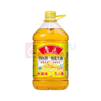 鲁花 5S压榨一级花生油 5L/桶 4桶/箱
