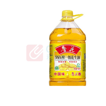 鲁花 5S压榨一级花生油 4L/桶 4桶/箱