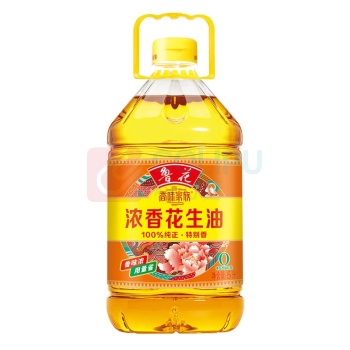 鲁花 香味家族 浓香花生油 5L/桶