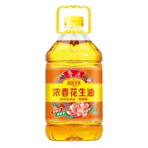 鲁花 香味家族 浓香花生油 5L/桶