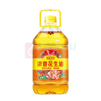 鲁花 香味家族 浓香花生油 5L/桶