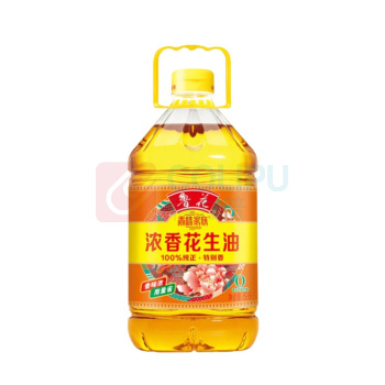 鲁花 香味家族 浓香花生油 5L/桶