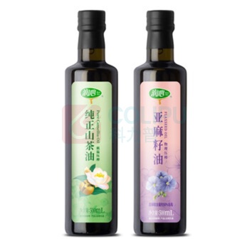 润心 亚麻籽油+纯正山茶油 500ml*2