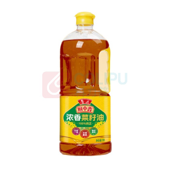 鲁花 食用油 浓香菜籽油 1L