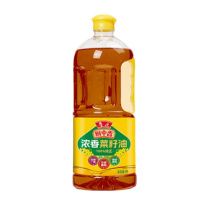 鲁花 食用油 浓香菜籽油 1L