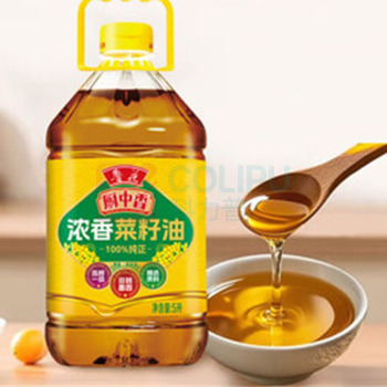 鲁花 食用油低芥酸非转基因压榨 【厨中香浓香】菜籽油 5L