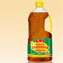 鲁花 食用油【香味经典浓香】 低芥酸 浓香菜籽油 1.6L