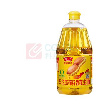 鲁花 香味经典5S压榨特香花生油 1.8L/桶