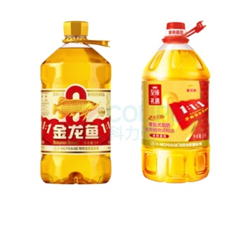 金龙鱼 调和油 至臻礼遇黄金比例零反式脂肪 5L