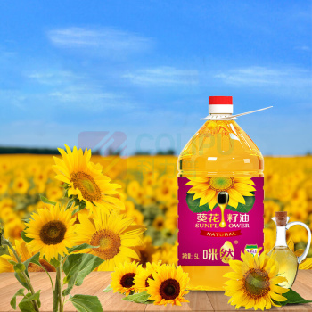咪然 葵花籽油 5L/桶