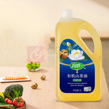 润心 有机山茶油 5L /桶