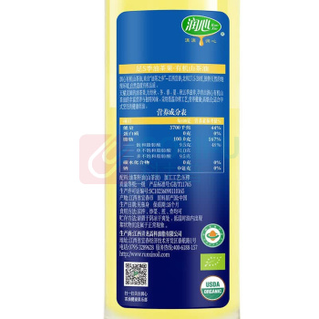 润心 有机山茶油礼盒装 750ml*2瓶/盒