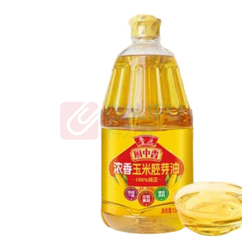 鲁花 食用油 厨中香 浓香玉米胚芽油 1.8L 1.8L