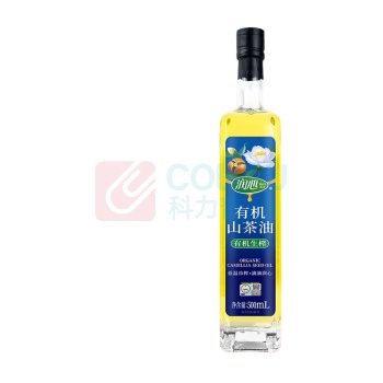 润心 有机生榨山茶油 玻璃瓶装 500mL*1瓶