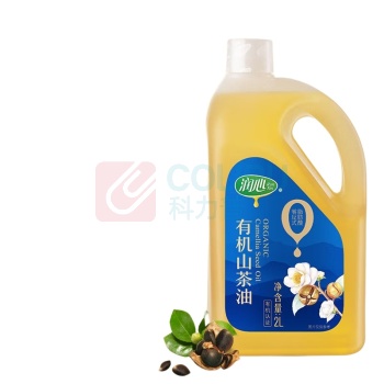润心 有机山茶油0反式脂肪酸茶油冷榨一级食用油 2L*1桶