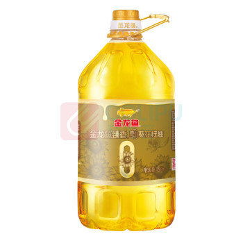金龙鱼 臻香零反式脂肪葵花籽油 5L/桶