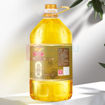 金龙鱼 臻香零反式脂肪葵花籽油 5L/桶