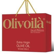 欧丽薇兰 Olivoila 特级初榨橄榄油礼盒红标 500mlx2