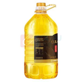 金龙鱼 悠态庄园 零反式脂肪玉米胚芽油非转基因 压榨 一级 5L