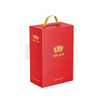 鲁花 浓韵臻品礼盒C 1.9L/盒 (鲁花 厨中香浓香菜籽油1L+鲁花 厨中香浓香葵花仁油 900ml)