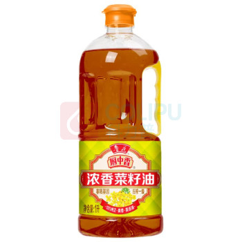 鲁花 浓韵臻品礼盒C 1.9L/盒 (鲁花 厨中香浓香菜籽油1L+鲁花 厨中香浓香葵花仁油 900ml)