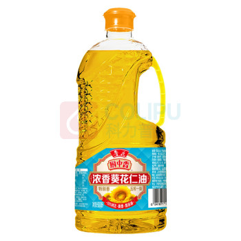 鲁花 浓韵臻品礼盒C 1.9L/盒 (鲁花 厨中香浓香菜籽油1L+鲁花 厨中香浓香葵花仁油 900ml)