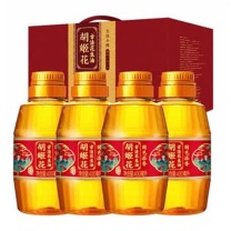 胡姬花 食用油 国色添香古法花生油 400ml*4