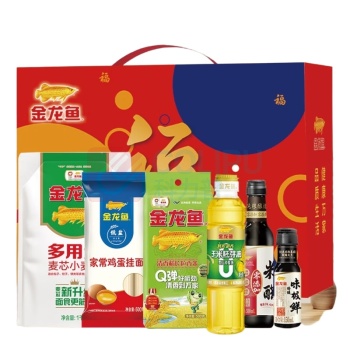 金龙鱼 大礼包礼盒 2000g+1050ml