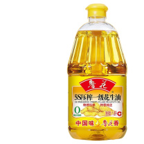 鲁花 5S压榨一级花生油 1.8L/桶