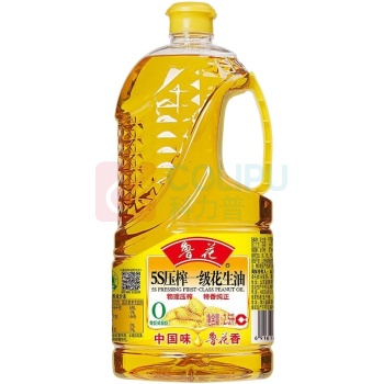 鲁花 5S压榨一级花生油 / 2.5L/桶