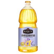 金龙鱼 冷榨亚麻籽油 1.8L/桶