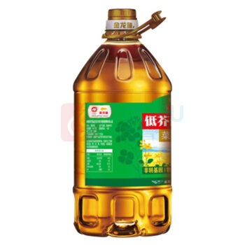 金龙鱼 低芥酸原香菜籽油 非转基因压榨一级 5L